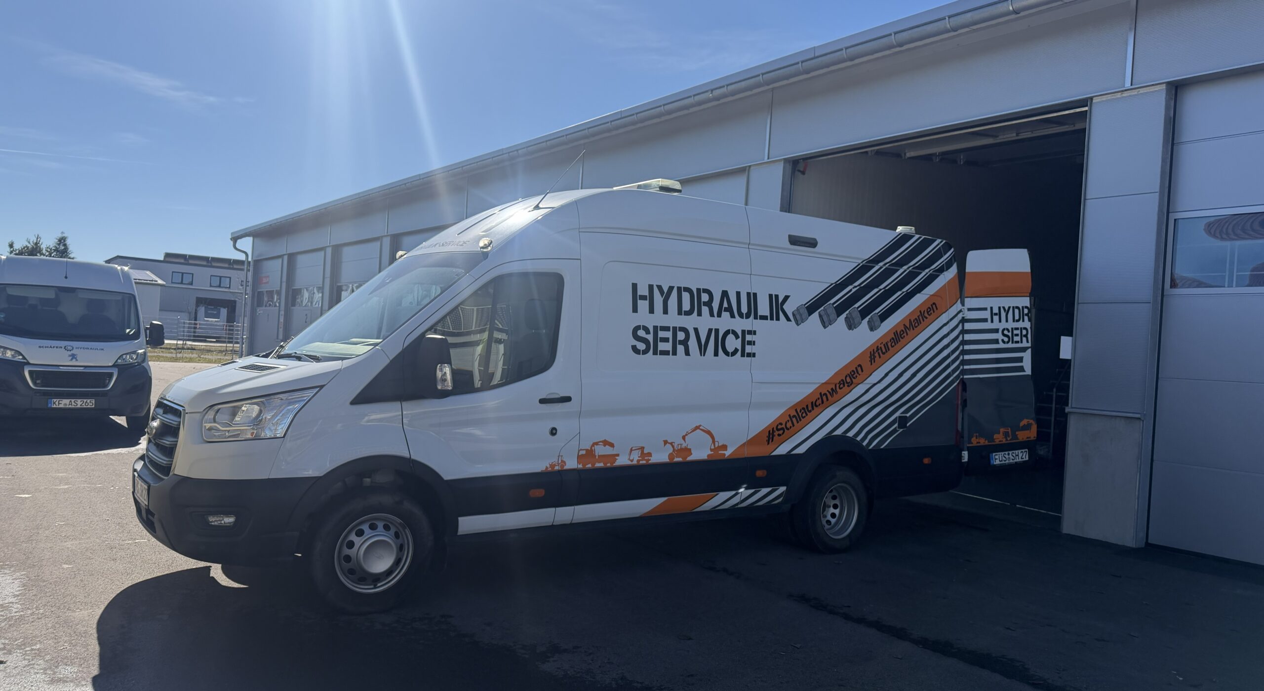 Schäfer Hydraulik Servicefahrzeug
